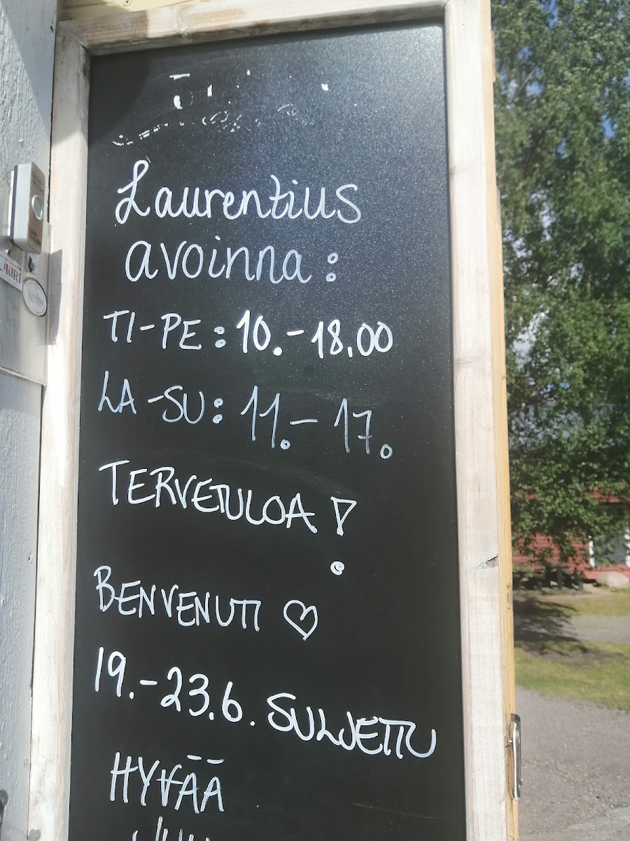 Menu Kahvitupa Laurentius-10